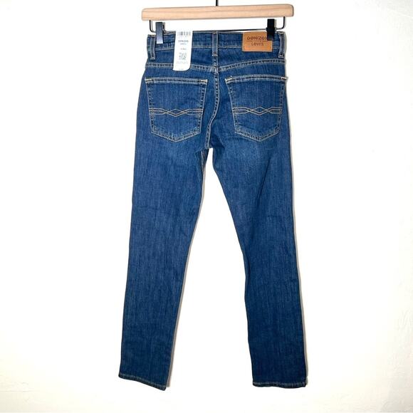 NWT Levi's medium wash skinny jeans with adjustable waist youth size 12 B96 - Picture 4 of 4